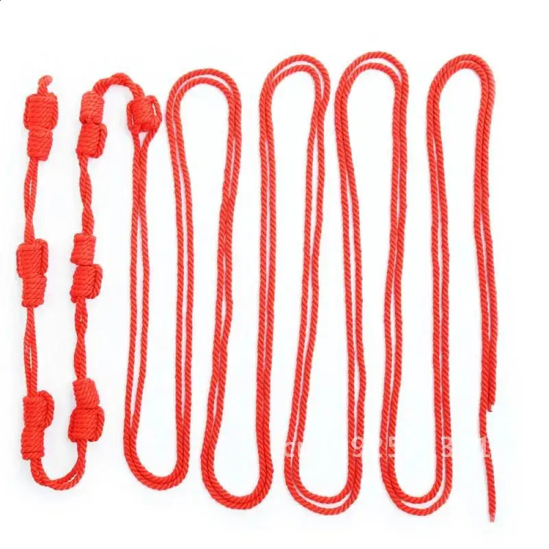 Sexy Fetish Harnes Lingerie of Binding Cotton Rope with Movable Retainer for Couple Bdsm Slave Bondage Shibari Flirting Sex Toys 241226