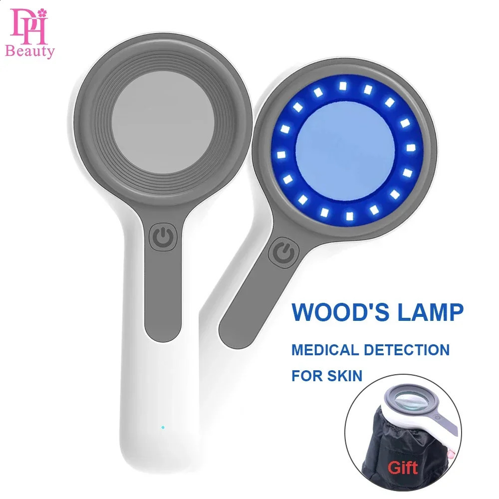 Handheld Woods Lamp for Skin Analysis Examination Test Lamp Wired and Wireless Skin Analyzer Machine Skin Care Tools 241226