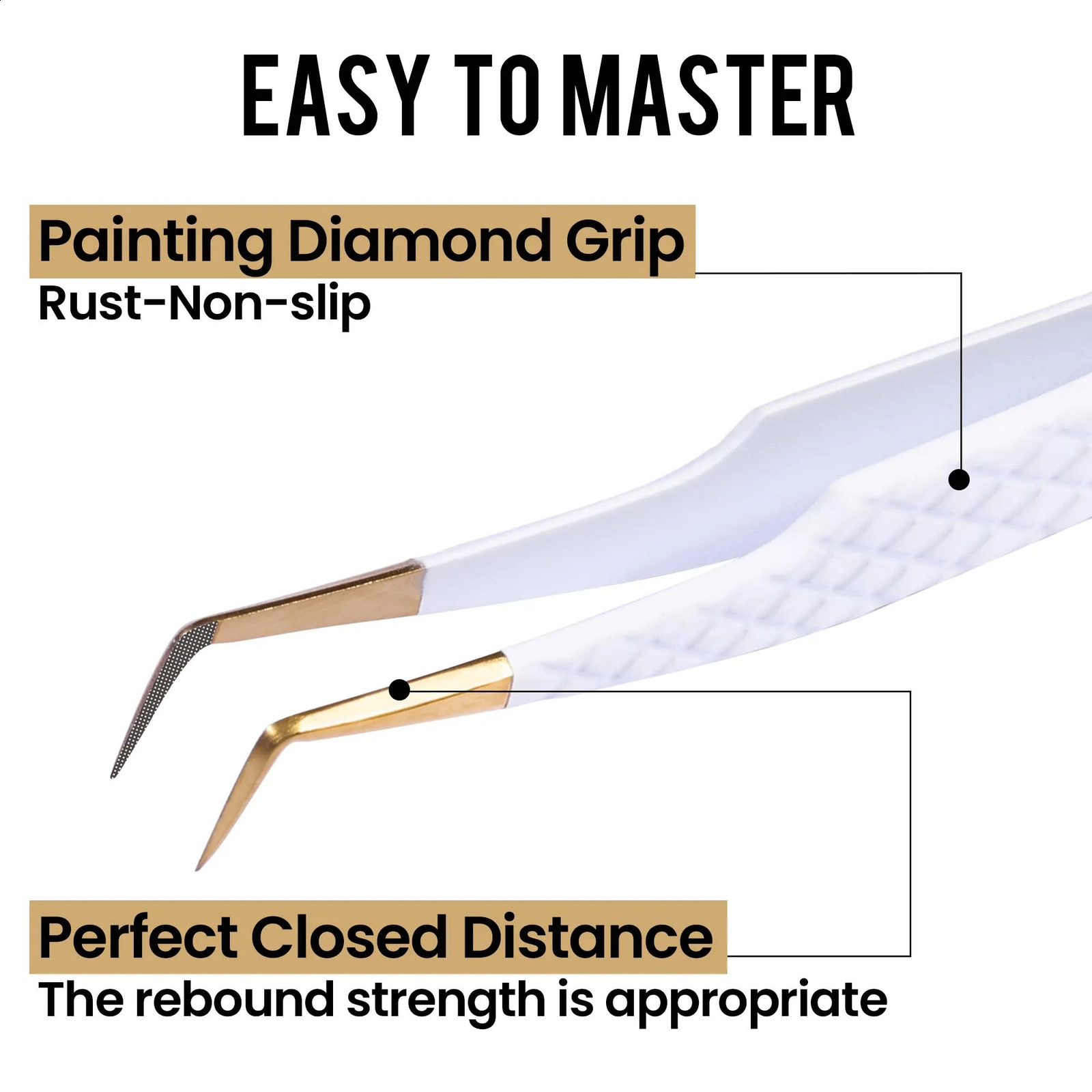 Comelylash Fiber Tip 90 Degree Lash Tweezers for Eyelash Extensions Precision Grip Mega Volume Lash Tweezers 241223