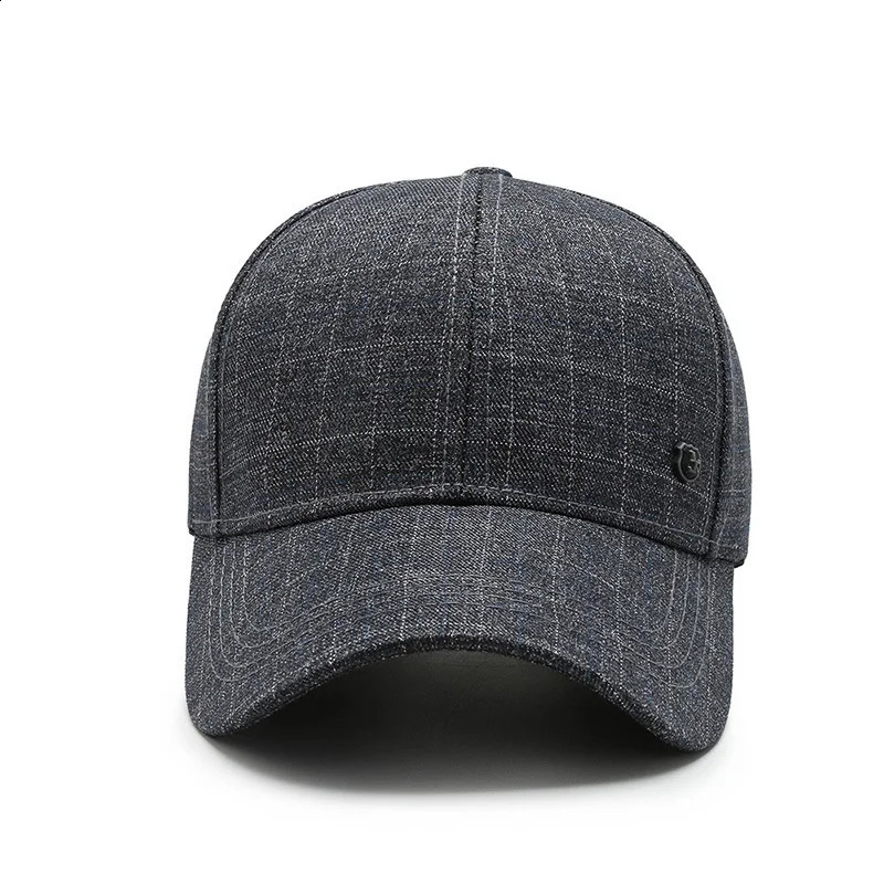 Plaid Print Baseball Cap Soft Adjustable Dad Hat Outdoor Sport Hat Cap for Men Women Vintage Sun Cap for Everyday 241226