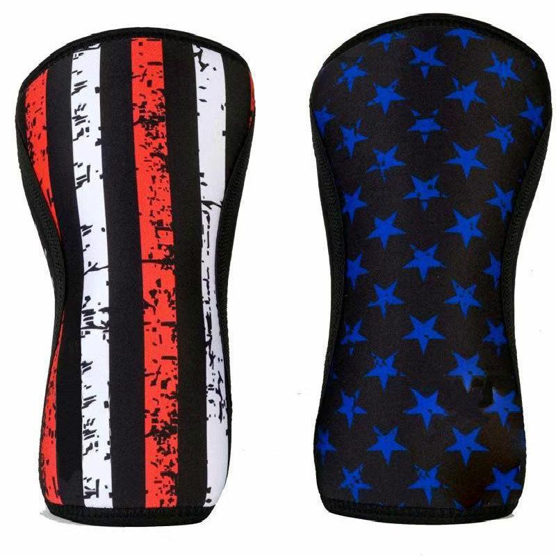 Compression 7mm neoprene knee sleeve breathable knee sleeve support for fitness