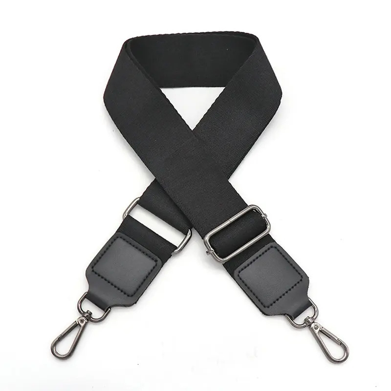 black Inclined shoulder bag 3.8cm 5cm wide bag strap belt accessories DIY Single shoulder bag belt handle 90~135cm adjustable 241225