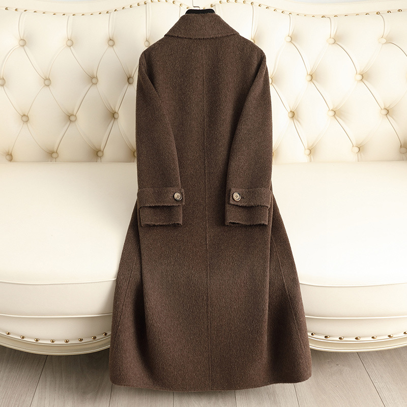 D4091 New autumn and winter loose woolen coat for women
