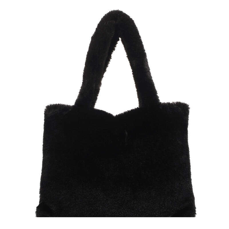 Internet Celebrity Autumn And Winter Fur Shoulder New Trendy Korean Version Western-Style Crossbody Small Square Women's Bag