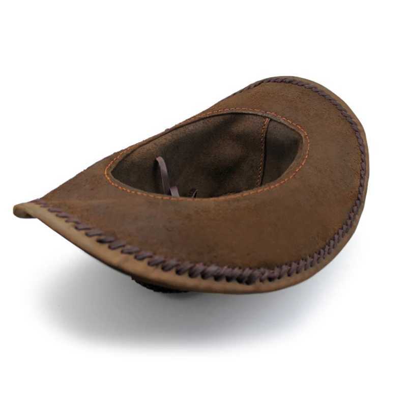Designer Brand Mens and Womens Seasonal Leather Western Cowboy Hat Visor C Gorras Para Hombres Cs Mens Beanie W241225