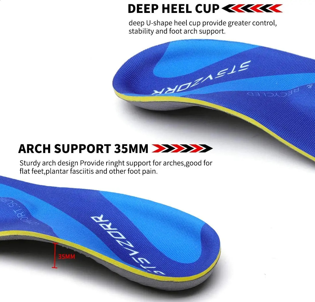 Ortic Shoe Insoles Original with Arch Support Unisex- Relieve Metatarsal Arch and Heel Pain 241226