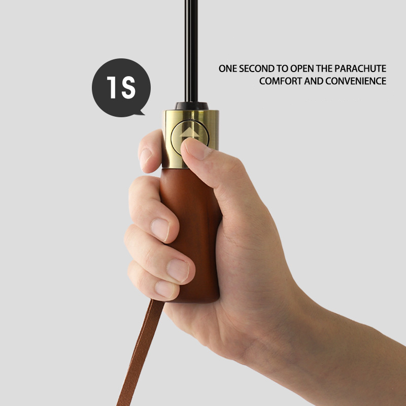 Wholesale Automatic Folding Umbrellas for Winter - Sturdy 16-Bone Design with Personalized Logo Option