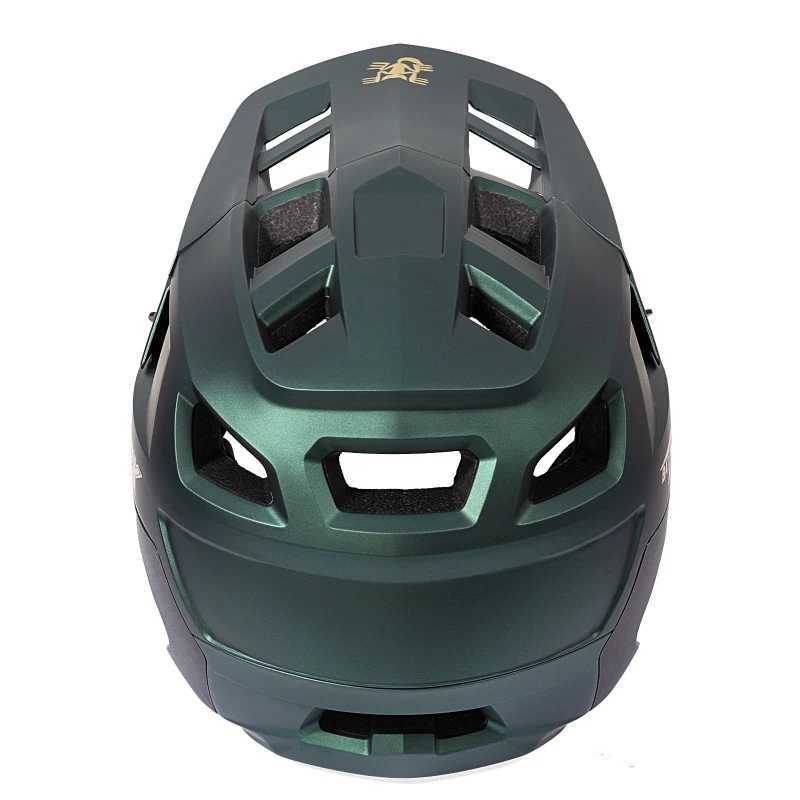 BATFOX New 3/4 Bicycle Helmet Half Helmet Mountain Bike Race Integrated Ear Protection Off-Road Cycling Helmet BMX ArmorXJ241226