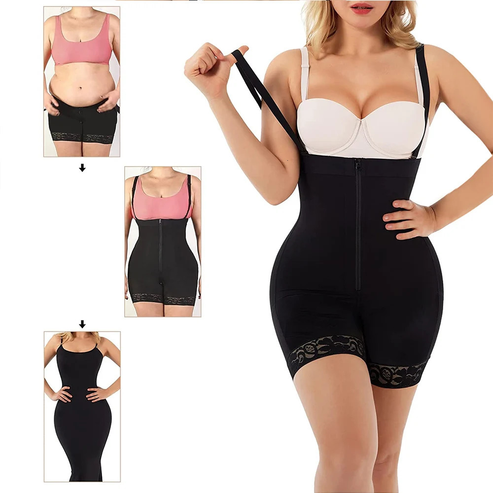 Fajas Colombianas Shapewear Women Tummy Control Butt Lifter Body Shaper High Compression Reducing and Shaping Girdles 241225