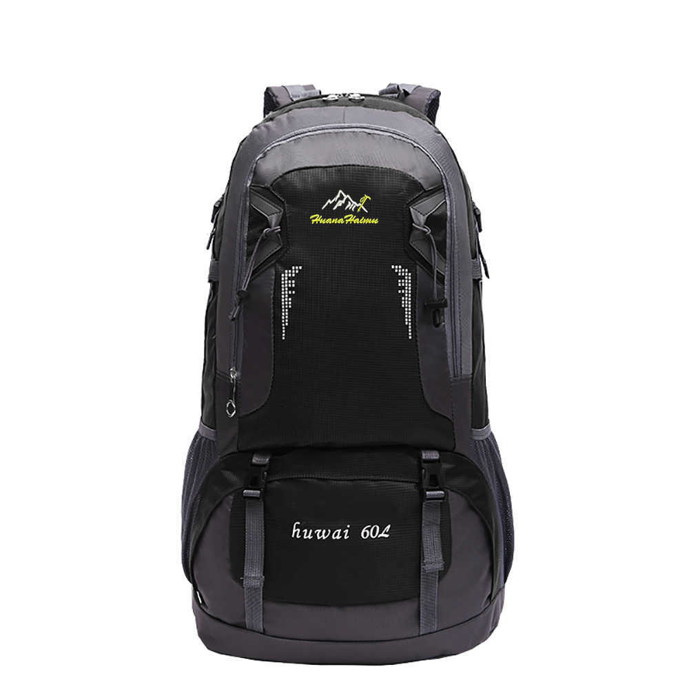 New Outdoor Mountaineering Bag Large Capacity Travel Bag Mens Backpack Outdoor Bag Sports Mountaineering 240920