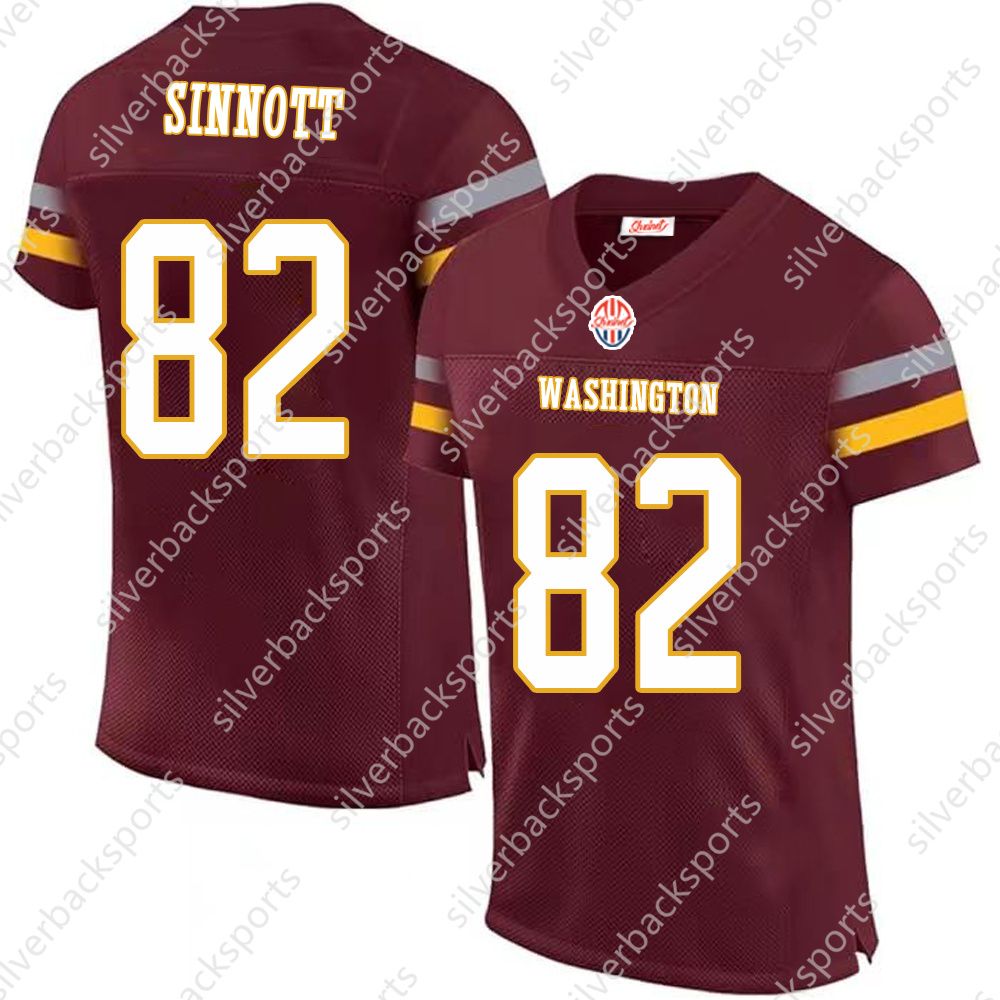 2024 Shxinet Custom Football Jersey Jayden Daniels Terry McLaurin American Football Jerseys MensWomensYouth