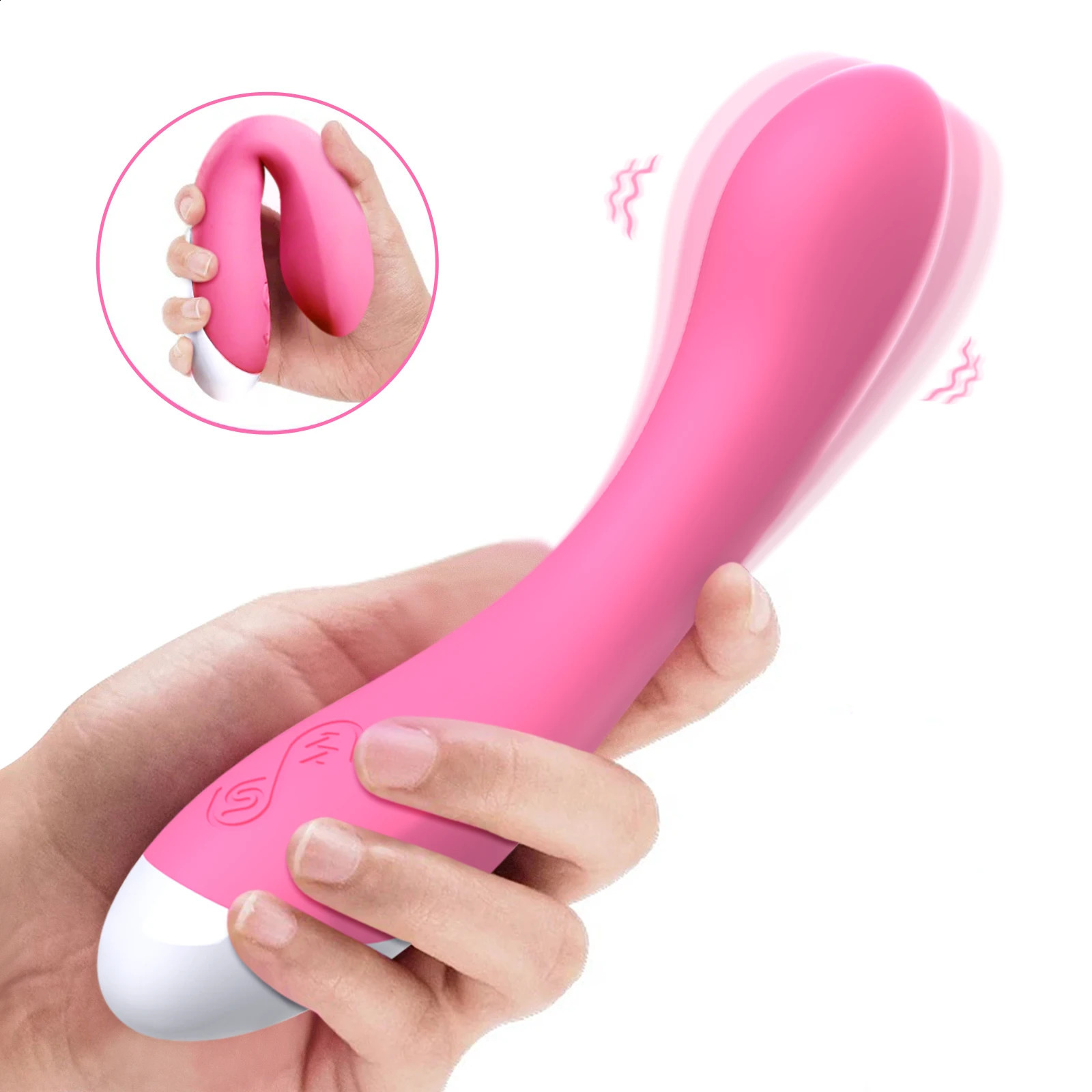 Vibrator Women Sex Toys Soft Dildo 12 Modes Powerful Gspot Vibrators Vagina Massager Female Masturbation Adult Goods 241226