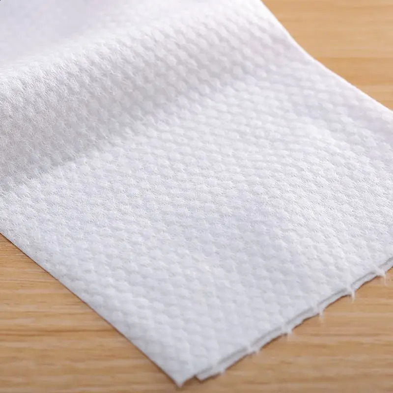 240 Count / 3 Bags Cotton Face Towels Ultra Soft Thick Disposable Tissues Unscented Baby Care Dry Wipes Washcloth 241226