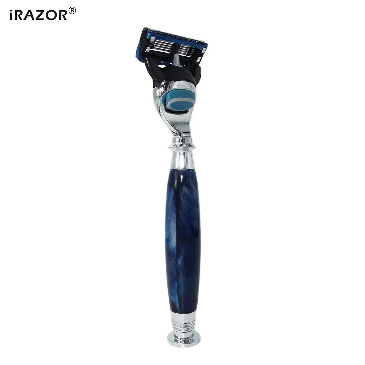 iRAZOR Professional 5-Layer Fusion Face Razor for Shaving Men Manual Reusable Barber Shaver Machine Accessories 241225