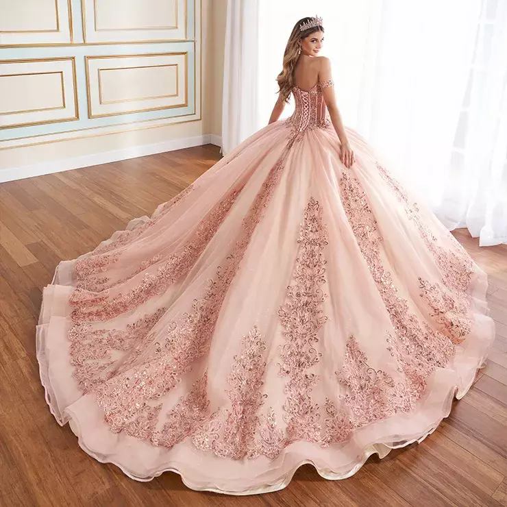 Purple 2024 Vintage Floral Quinceanera Dresses V Neck Gowns Sleeveless Lace Appliques Ball Gowns Vestido De Novia Custom Made 02