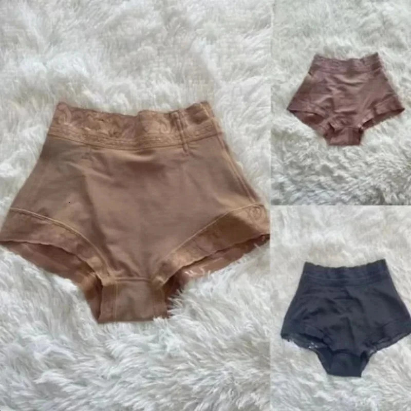 High Waist Butt Lifter Shorts Natural Lift Shapewear Women Body Shaper High Quality Fajas Colombiana Girdles 241225