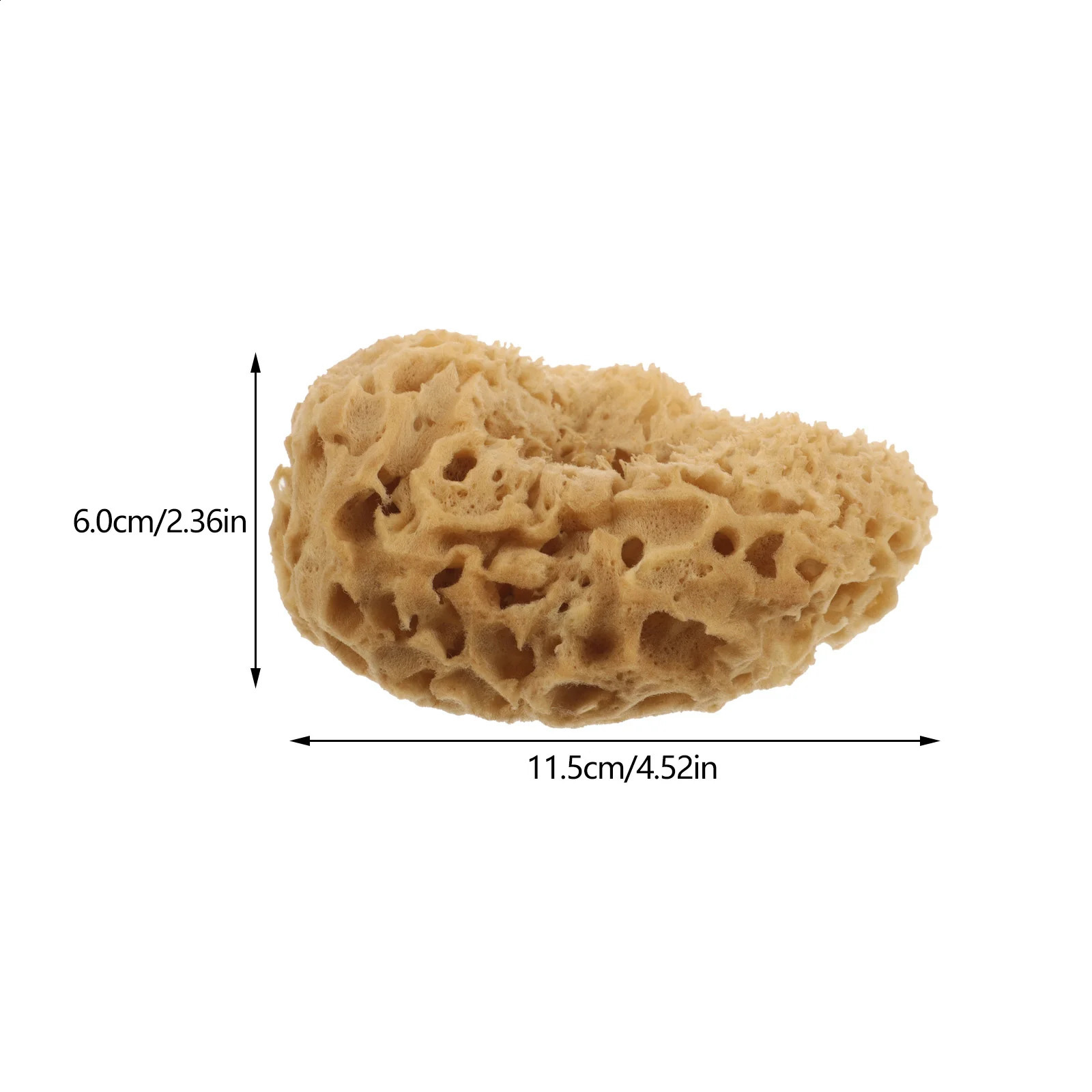 Greek Natural Sponge Body Exfoliating Sponge Loofah Sponges Household Honeycomb Scrubber Shower Bathing Skin Wash 241226