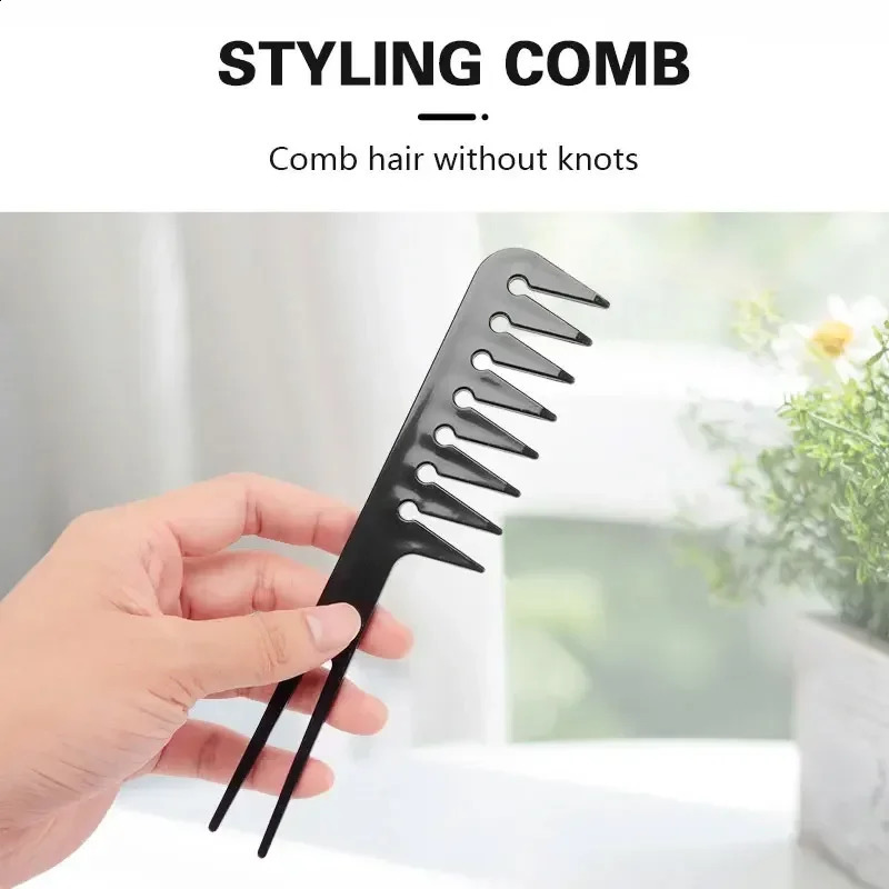 Barber Hairdressing Combs Multifunction Hair Detangler Comb static Haircare Hairstyling Tool Set Stylist Accessories 241225