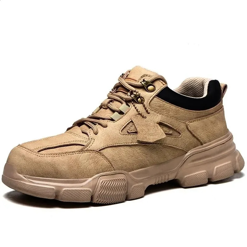 Male Safety Shoes Work Sneakers Indestructible Work Safety Winter Shoes Men Steel Toe Shoes Sport Safty Shoes Drop 241226