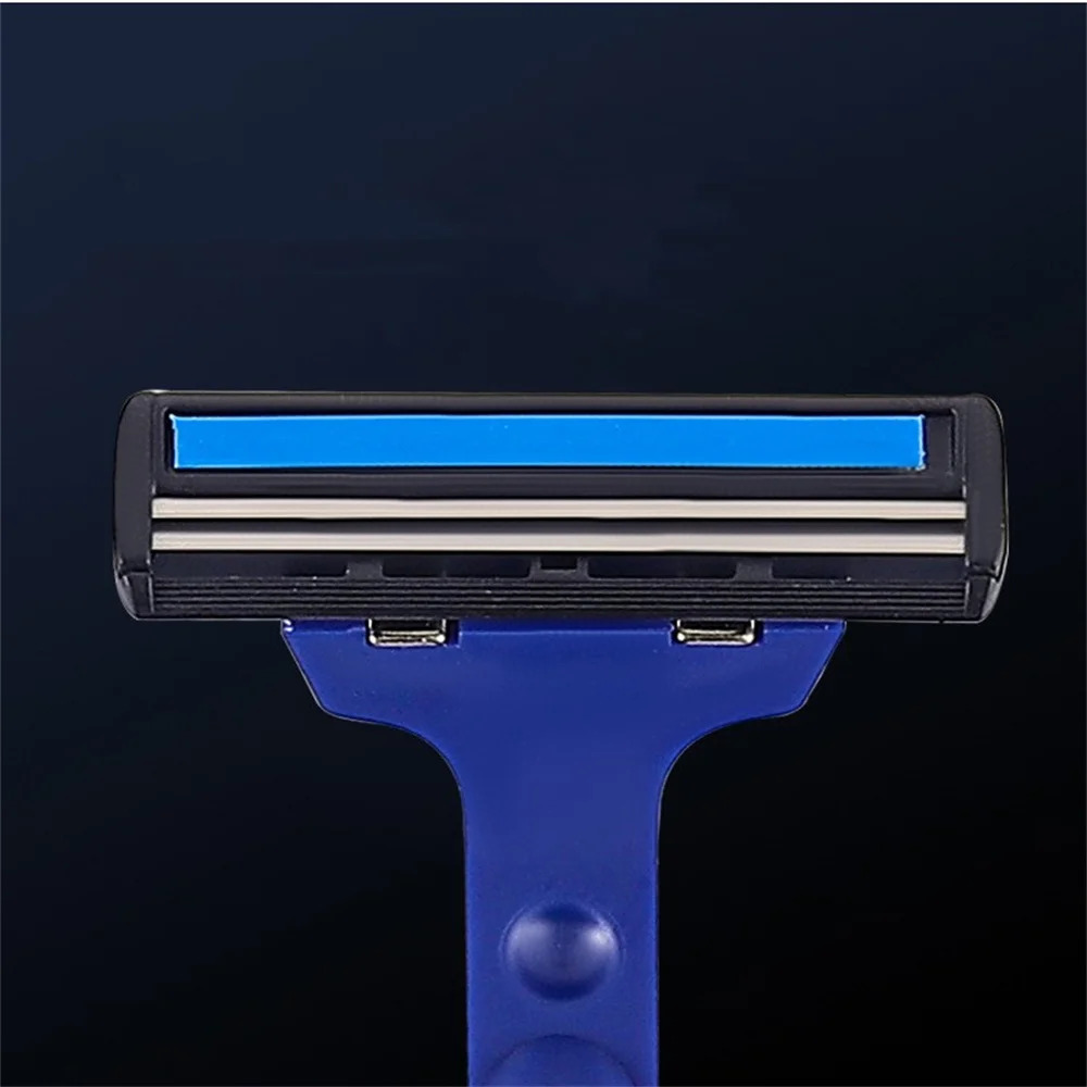 20pcs Shaving Manual Blade MenS Shaver Replacement Blade Shaver Set Male Hand Shaver Blade Razor Shaving Knife Face Beard 241225