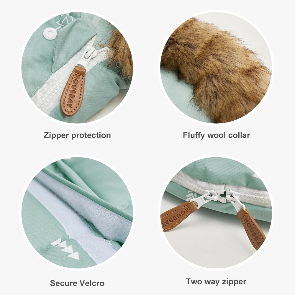 024Months Baby Carriage Sack Winter Warm Thicker Envelope For Discharge Stroller Footmuff Universal Pram Cover Accessories 241225