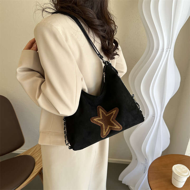 Women's Retro Commuting Small Women's Armpit Autumn And Winter New Versatile Korean Version Ins Shoulder Bag, Trendy