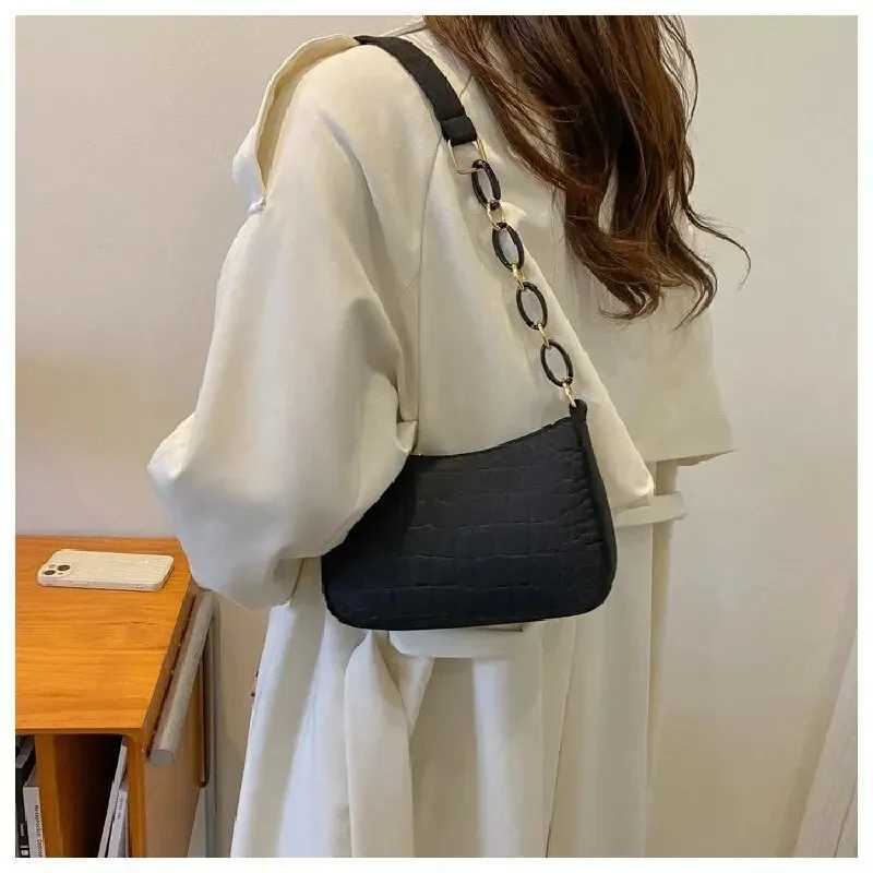 Lady Felt Armpit Design Luxury Tote Released Fi Ladies Handbag Under Crescent Small Square BagXJ241225