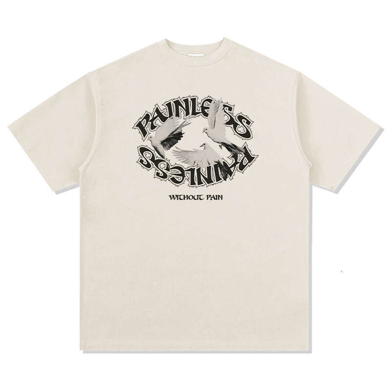 New Short Sleeve T-shirts for Men and Women American China-Chic Cotton Casual Spring/Summer Thin Top