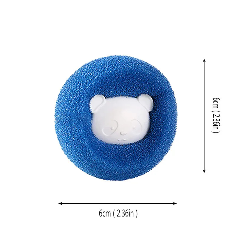 Ddmysat Reusable Ball Laundry Washing Hine Filter Wool Sticker Cat Hair Remover Fur T Catcher Pet Grooming