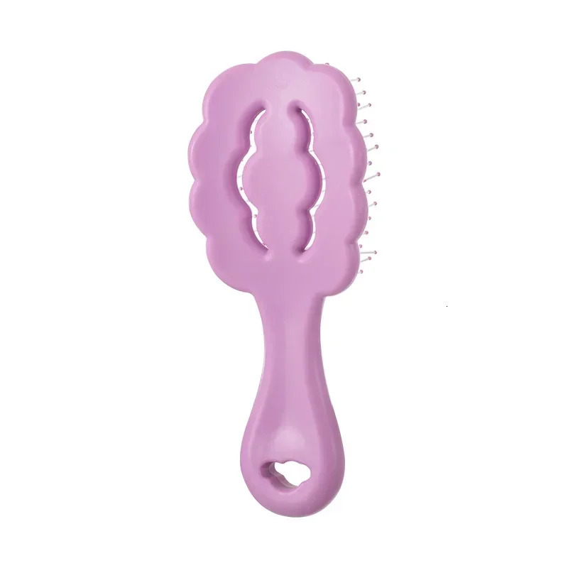 Cloudy Rib Comb for Women Girls Fluffy Hair Brush Salon Hairdressing Comb Head Massage Hair Comb Barber Hair Styling Hair Comb 241225