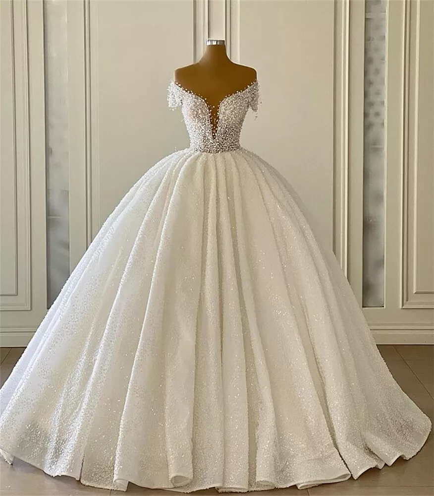 Gorgeous Mermaid Floral Lace Appliques Wedding Dresses with Detachable Train Off the Shoulder Castle Wedding Gowns 06