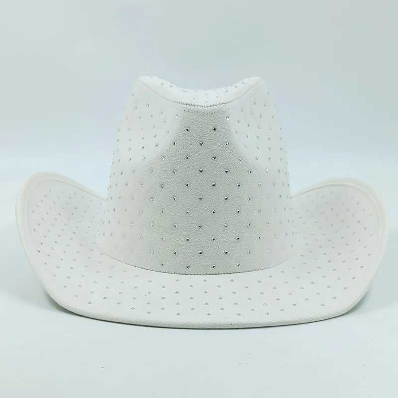 Studied Rhinestone Cowboy Hat Womens Canvas Cowboy Hat Neutral Black Cowboy Hat Party Hat W241225