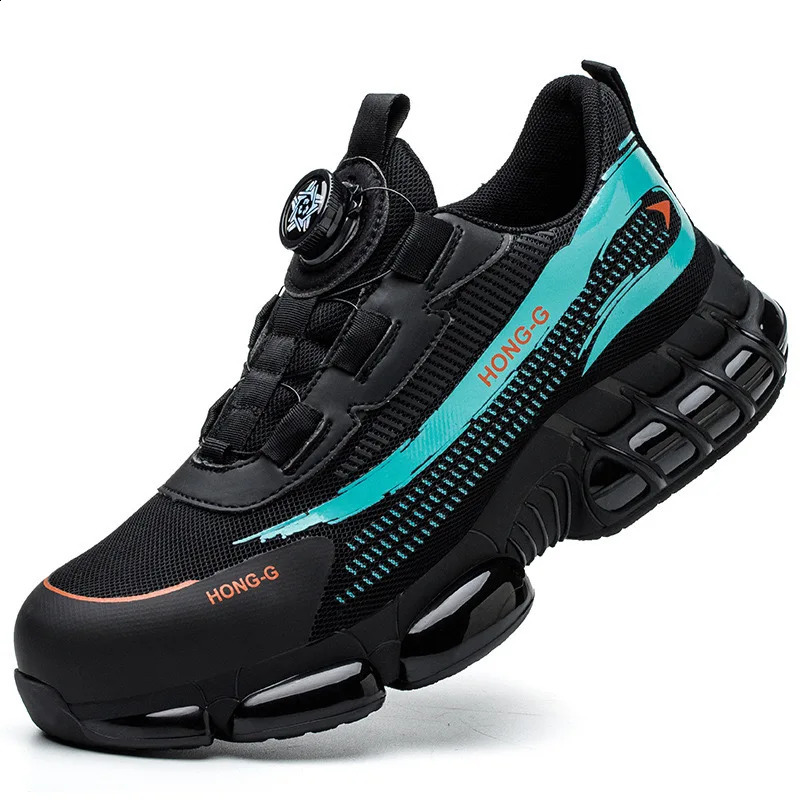 Mens Sneakers Indestructible Protective Shoes Mens Safety Shoes Steel Toe Puncture Resistant Work Shoes Mens Boots 241226