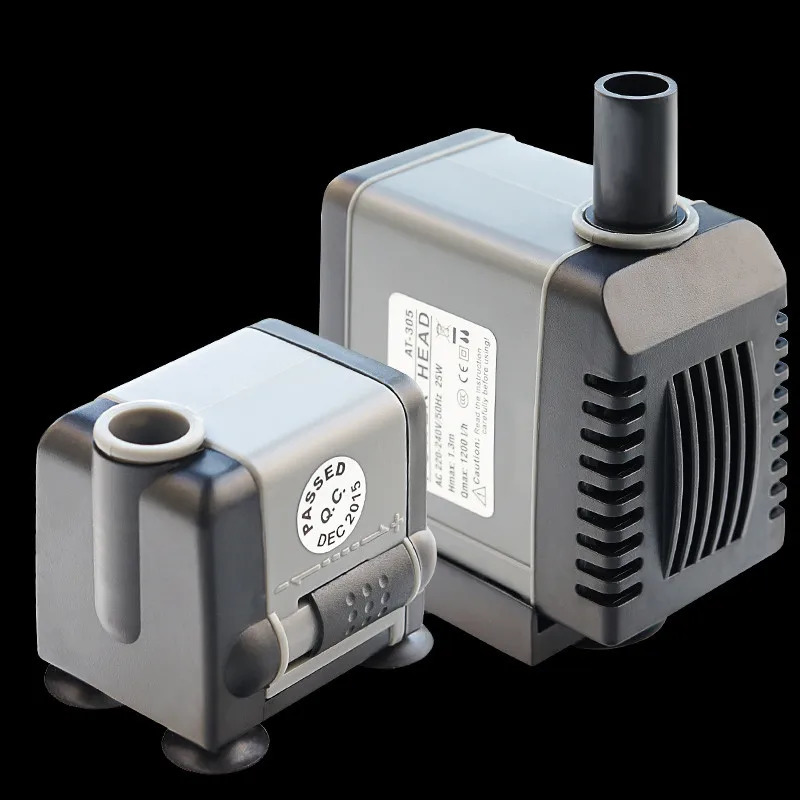 Atman AT 301 302 303 304 305 10/15/25/40/55W 600-3000L/H Ultra-Quiet Submersible Water Pump Filter Fish Pond Fountain Aquarium 241225