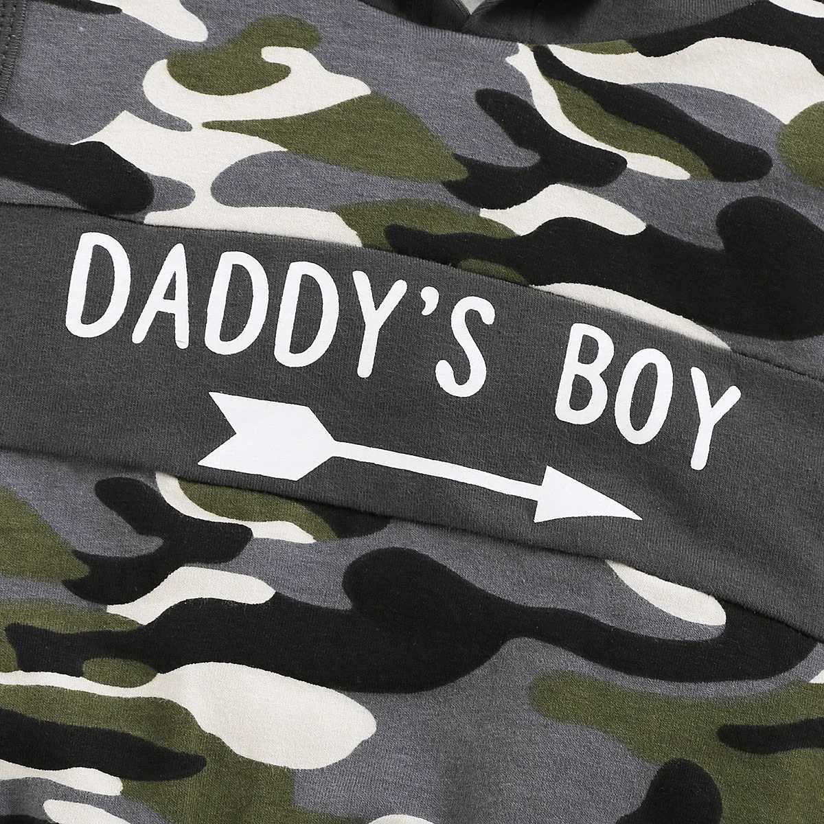 Clothing Sets Newborn Baby Boys 2PCS Clothing Set Camouflage Hooded Vest+Shorts Cool Infant Boy Summer Outfits for Infant Baby Boy 0-18 MonthsY2412254