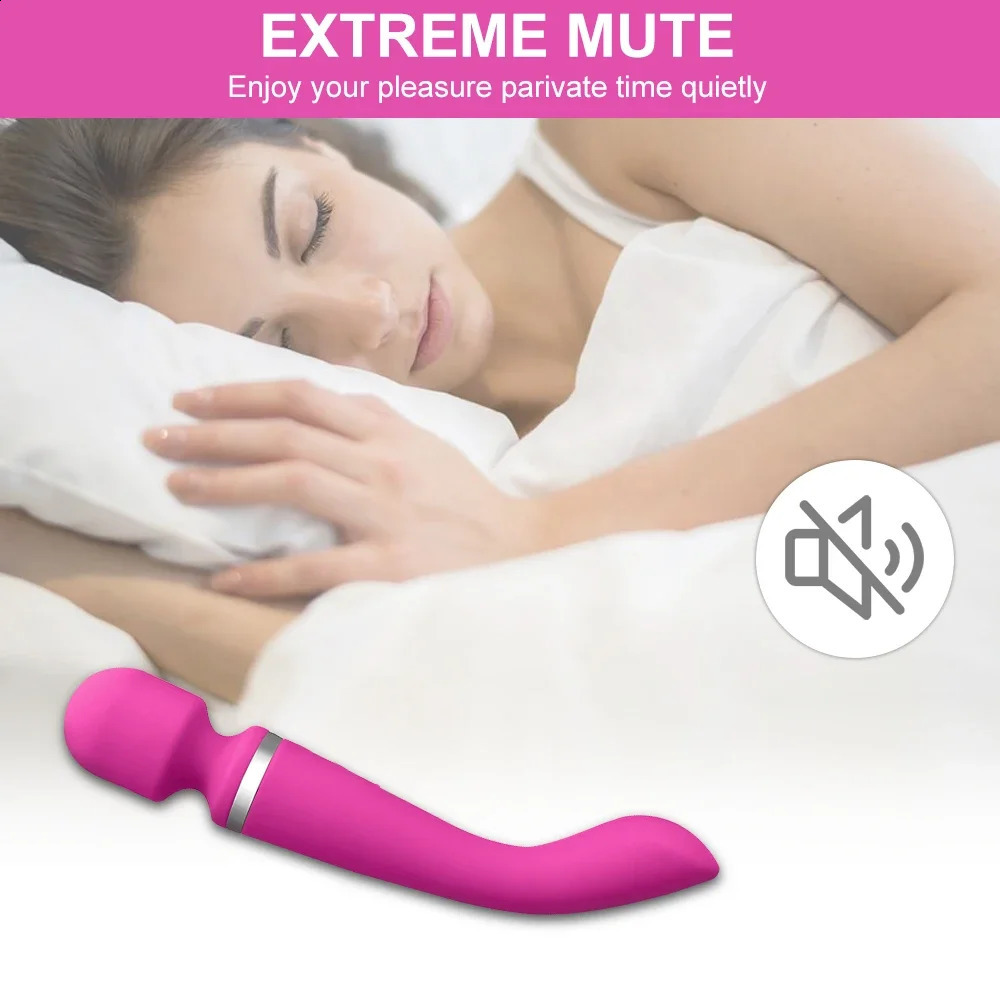 Powerful Vibrator for Women AV Magic Wand Female GSpot Dildo Clitoris Stimulate Sex Toys Adults Goods 241226