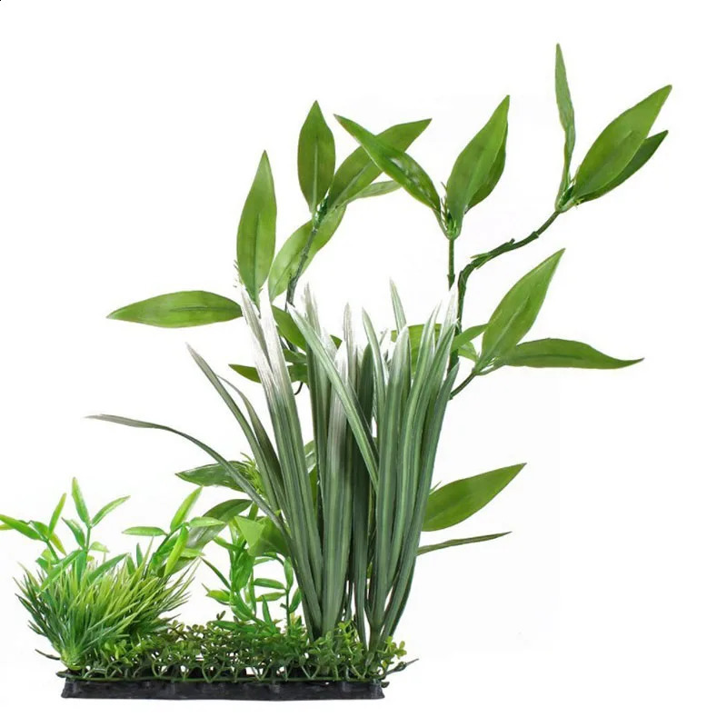 Great Fish Aquarium Decorations Nontoxic Decorative Artificial Weeds Water Ornament Plant Aquarium Plants Grass Accessories 241225