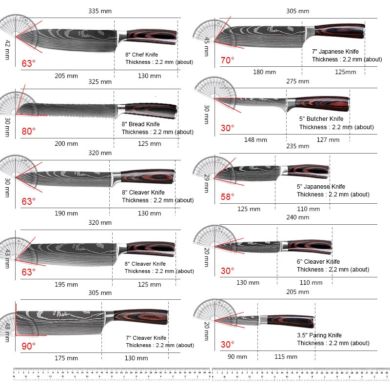 Sharp kitchen knife for cutting meat fish fruits bread butcher Bonin Japanese knife chef cooking knife laser Damascus knife 241225