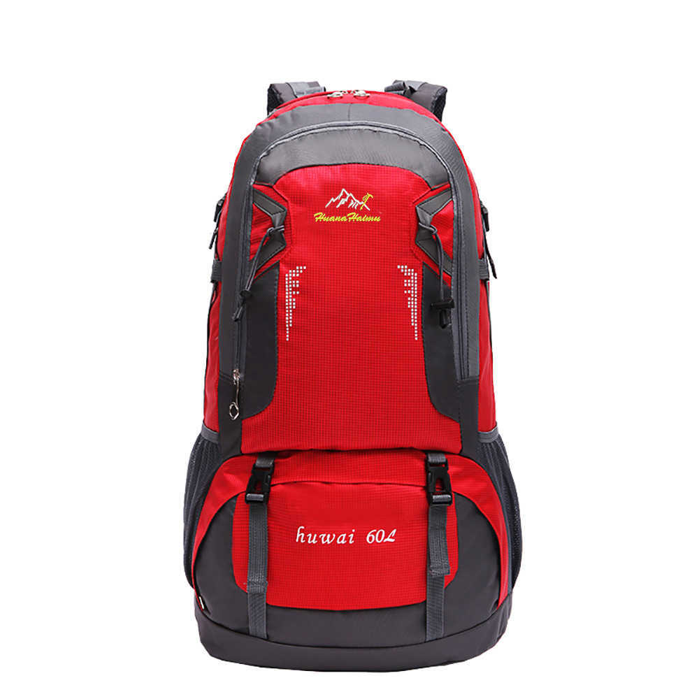 New Outdoor Mountaineering Bag Large Capacity Travel Bag Mens Backpack Outdoor Bag Sports Mountaineering 240920