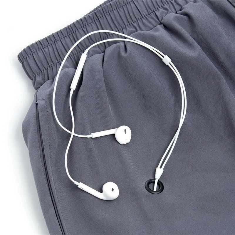 Mens Running Shorts 2 In 1 Sports Shorts Bodybuilding Men Soccer Workout Jogging Short Pants Quick Dry Gym Sport Fitness ShortsXJ241226