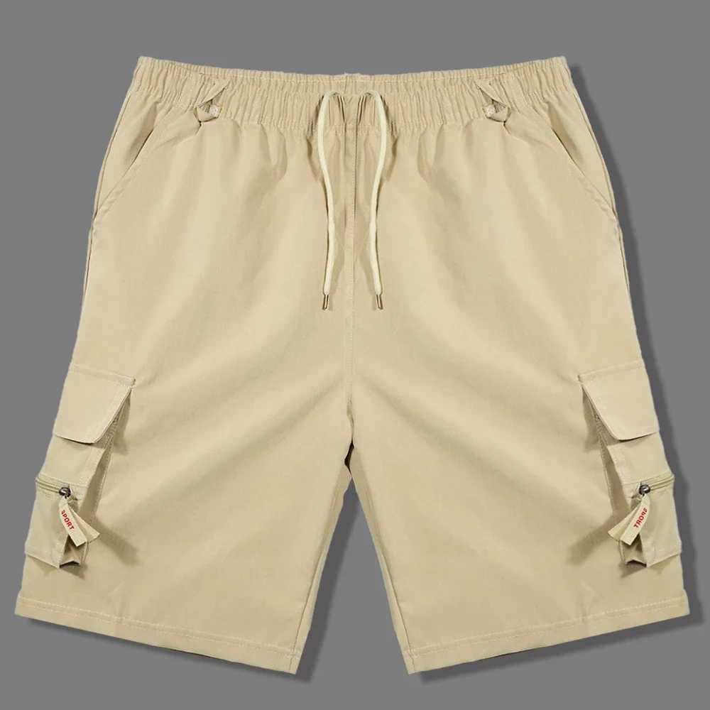 Mens Camouflage Tactical Cargo Shorts Summer Outdoor Loose Shorts Multi-pocket Fitness Breathable Cargo Short Pants StreetwearXJ241226