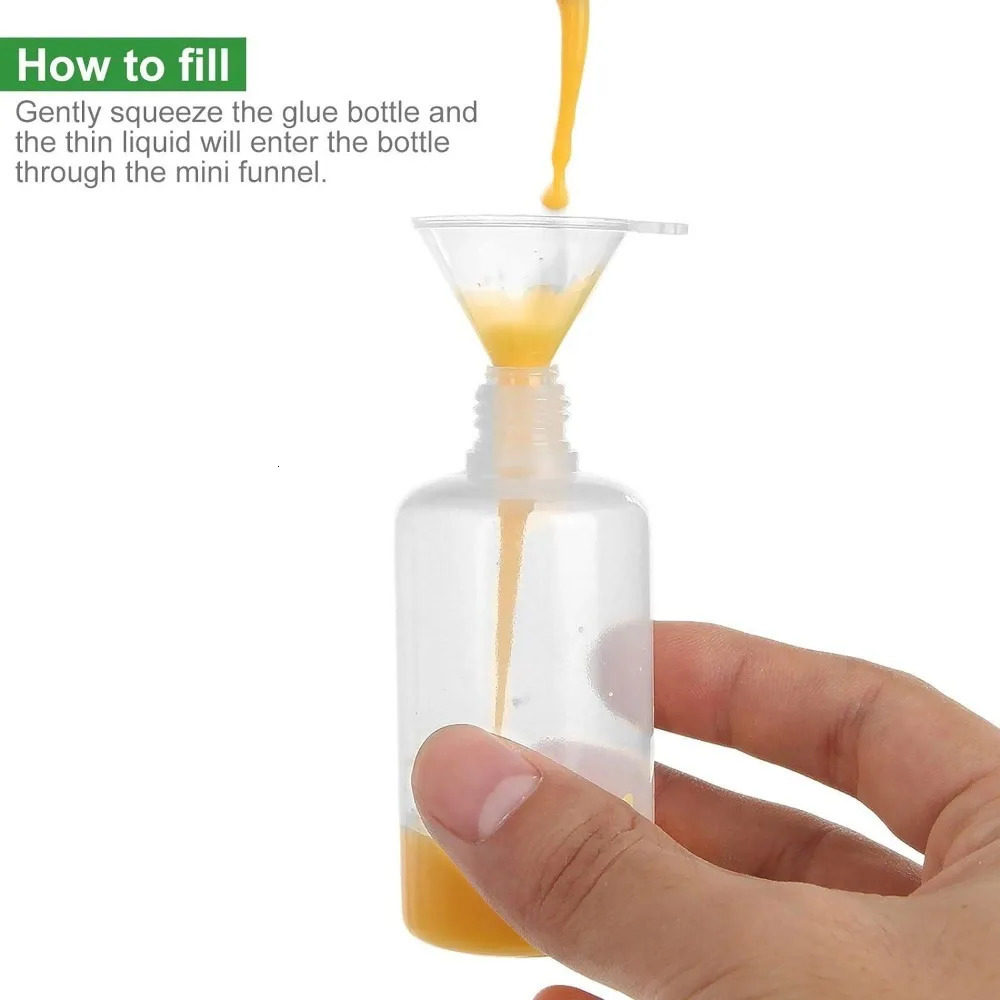100PCS 3-50ML Plastic Empty Squeezable Liquid Dropper Bottle for Travel Small Eye Ear Dropper Bottles Store Sort Essential Oil 241225