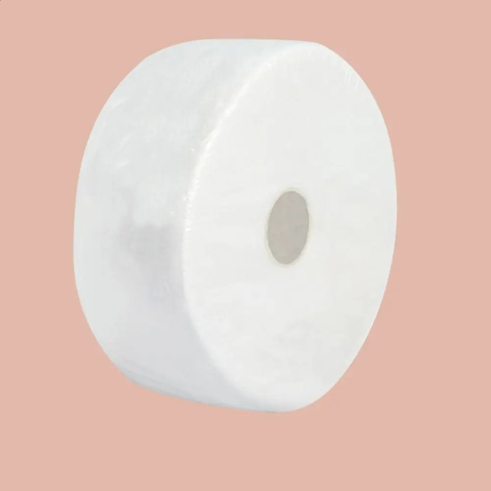 Ultra-large Roll Towel Pearl Pattern Disposable Makeup Cleaning Towel Wet and Dry Makeup Removal Wiping Face Towel 241226