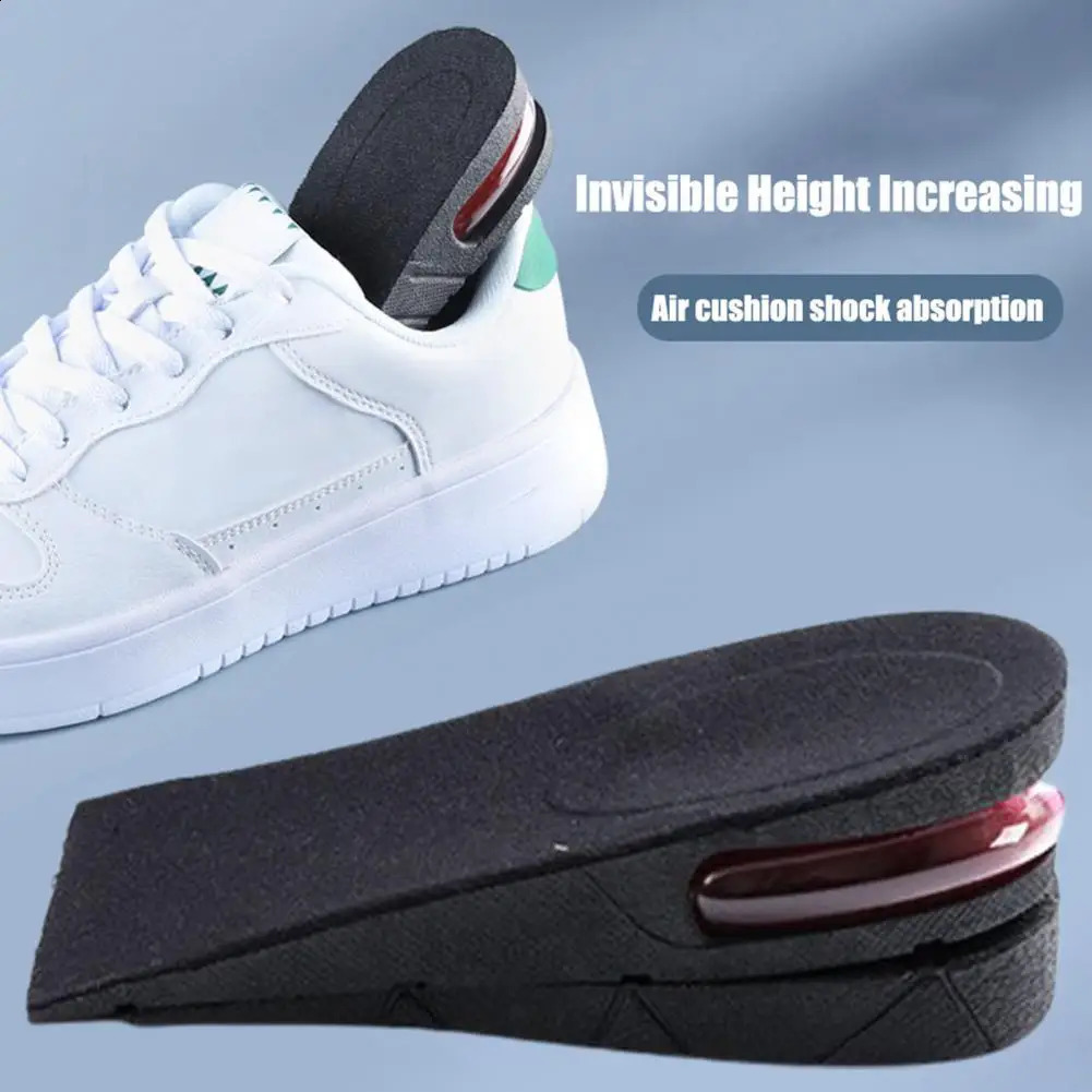 Booster Pads for Height Increase Eco-friendly Multi-layer Height Increase Insoles for Women Men Air Cushion Booster for Enhanced 241226