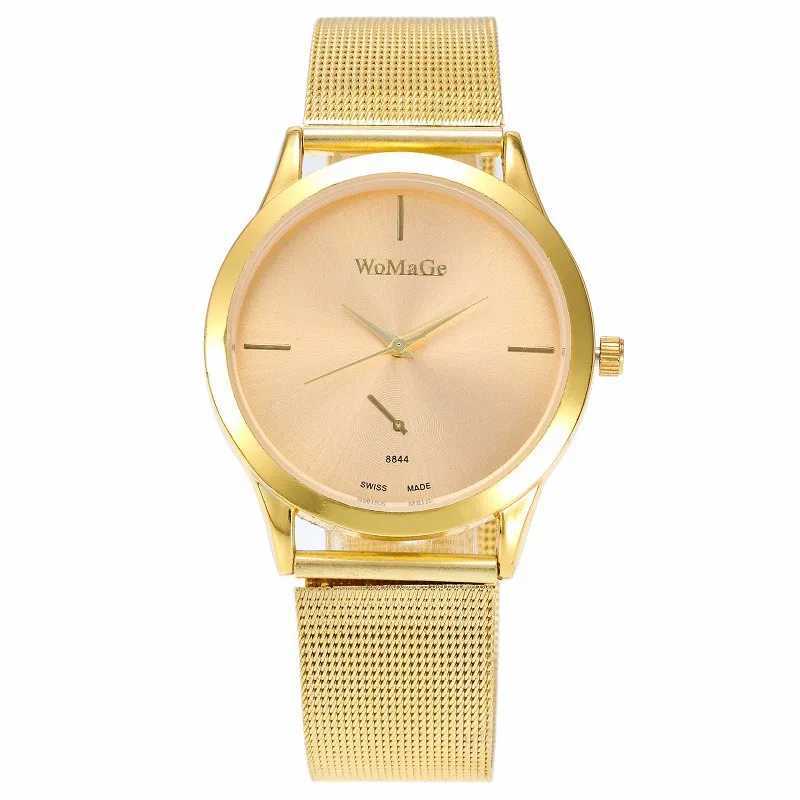 New Arrival Fashion womens watch brand luxury dress mesh steel watch casual womens student girl gift quartz rose gold womens watch Z241226