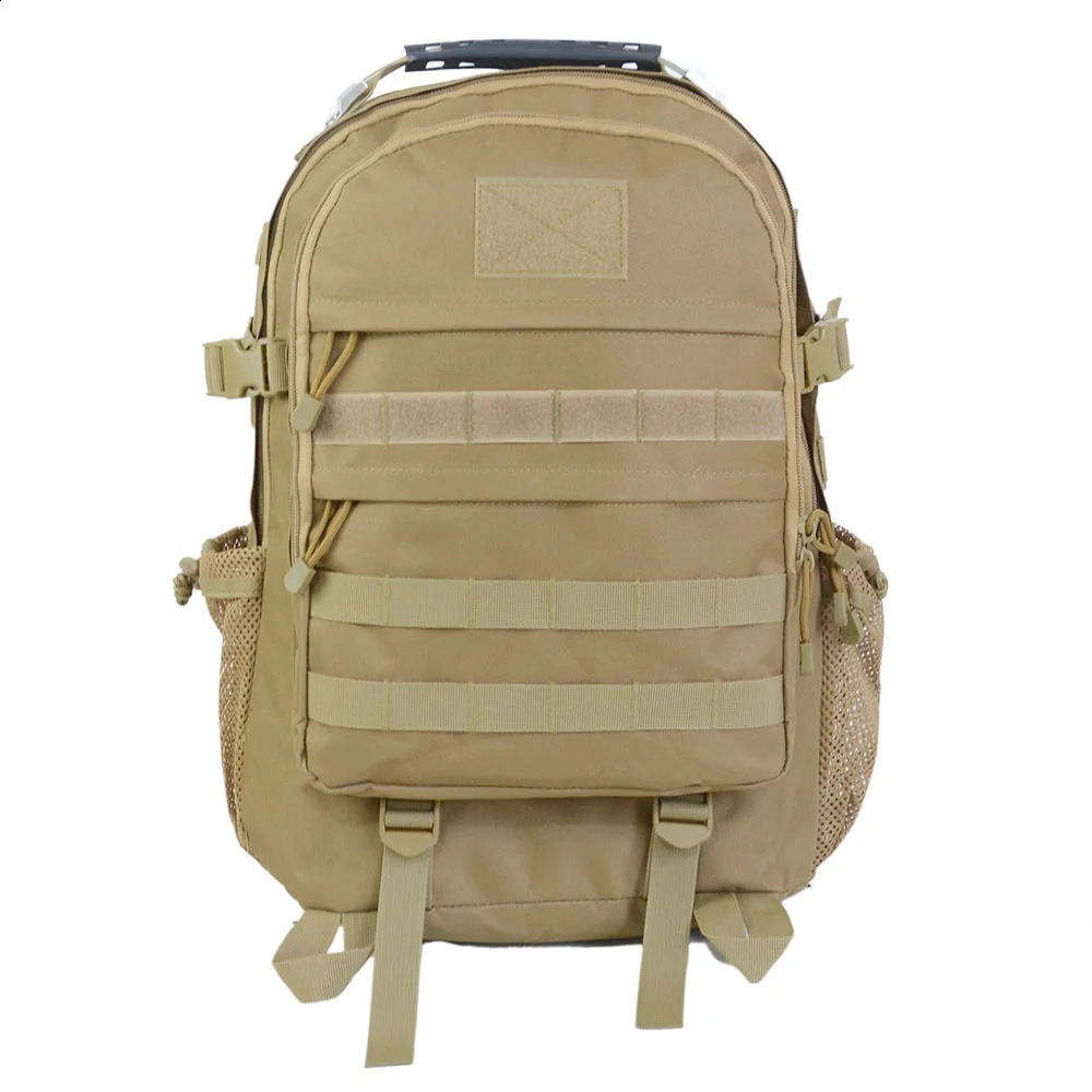 Large capacity outdoor shoulder men and women travel multi-functional camouflage tactical backpack scratch hiking bag 241226