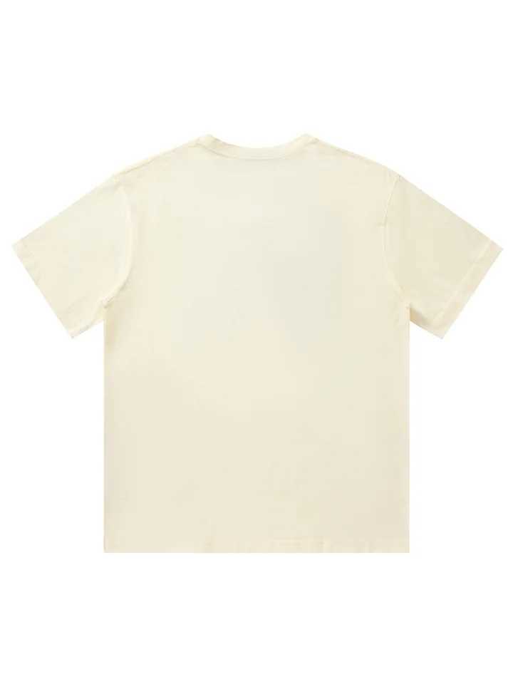 T-shirts Cute Childrens Clothing Girls Tees Summer 2024 New Bow Tops Kids Short sleeve Bear Print Girls T-shirt 0 Cotton Half sleeve Y241226M8UG