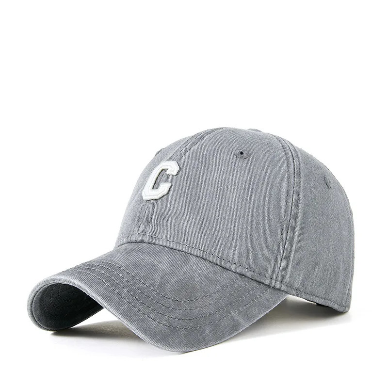 Wide and Deep Big Baseball Caps Soft Denim Wash Old Sun Cap Men Woman Classical Sport Hat 241225
