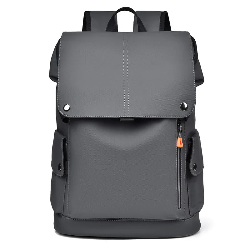 PU Leather High Quality Waterproof Mens Laptop Backpack Large Capacity Backpack for Business Urban Man Backpack USB Charging 241225