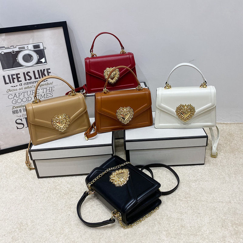 Women Handbags Simple Flap Small Square Girls Purses New Designer Leisure Commute Top-Handle Shoulder Messenger Bag